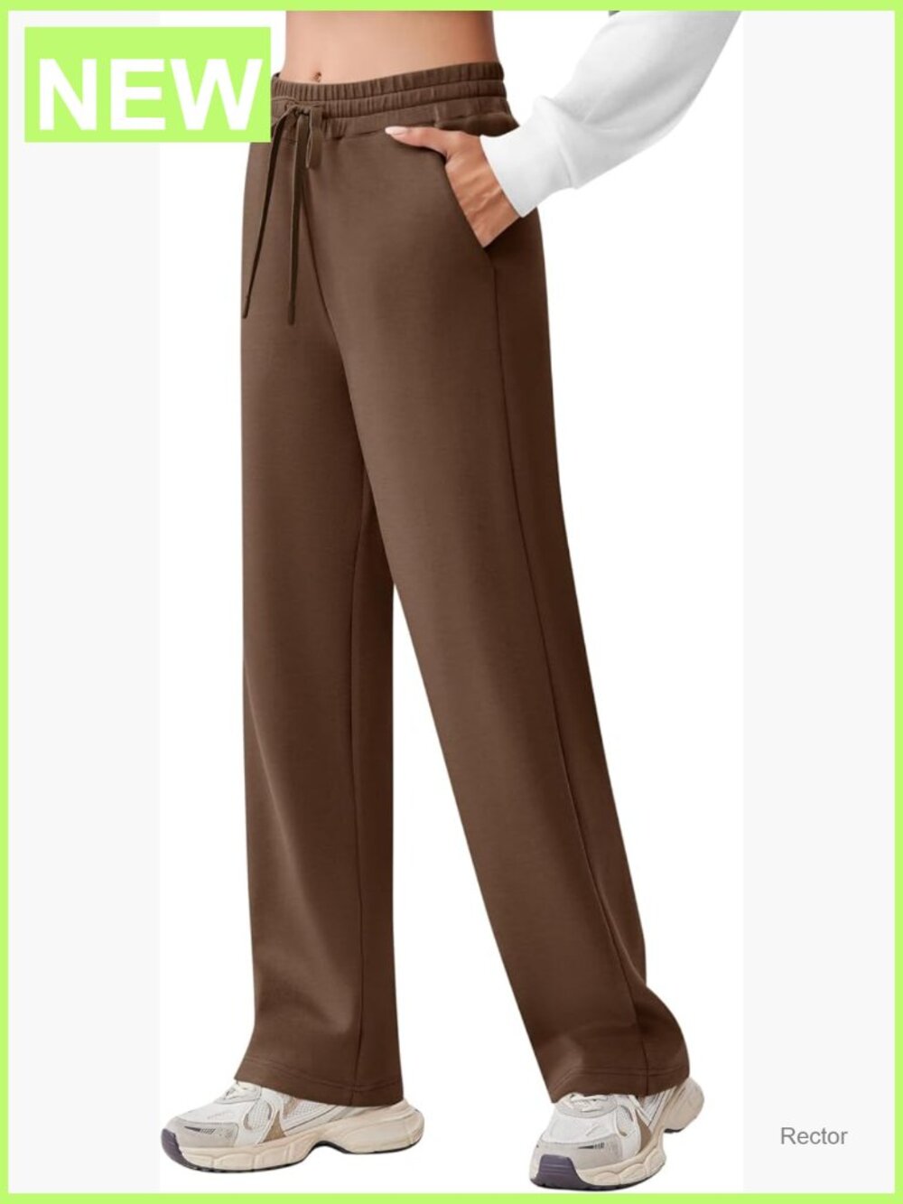 High Waisted Wide Leg Sweatpants with Pockets Baggy Casual Workout Pants